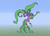 Size: 1165x832 | Tagged: safe, mane-iac, g4, minecraft, minecraft pixel art, pixel art