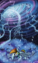 Size: 697x1145 | Tagged: safe, artist:detomasko, rainbow dash, g4, female, solo