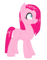 Size: 1793x2289 | Tagged: safe, artist:dreamynart, pinkie pie, g4, blank flank, female, pinkamena diane pie, solo