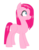 Size: 1793x2289 | Tagged: safe, artist:dreamynart, pinkie pie, g4, blank flank, female, pinkamena diane pie, solo