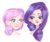 Size: 1441x1221 | Tagged: safe, artist:thesmallroomart, rarity, sweetie belle, human, g4, humanized, sisters