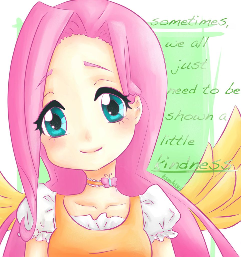 Safe Artist Ksmile Fluttershy Human G Female High