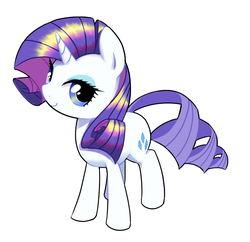 Size: 851x824 | Tagged: dead source, safe, artist:30clock, rarity, g4, female, solo