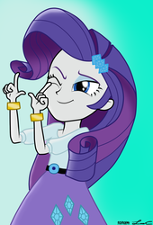 Size: 930x1371 | Tagged: safe, artist:lisan1997, rarity, equestria girls, g4, solo