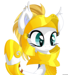 Size: 3552x3932 | Tagged: safe, artist:an-m, oc, oc only, oc:florence, bat pony, pony, armor, high res, solo