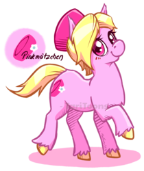 Size: 757x900 | Tagged: safe, artist:taritoons, pony, crossover, german, pinkmuetzchen, ponified, solo