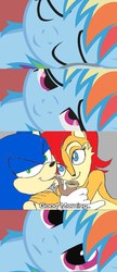 Size: 393x912 | Tagged: safe, artist:terry, rainbow dash, pony, g4, bed meme, comic, crossover, exploitable meme, female, implied group sex, implied sex, implied threesome, male, mare, meme, morning after, morning ponies, pipe, sally acorn, satam, sonic the hedgehog, sonic the hedgehog (series), waking up