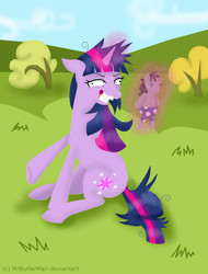 Size: 2247x2957 | Tagged: safe, artist:mrbutlerman, smarty pants, twilight sparkle, pony, g4, high res, twilight snapple