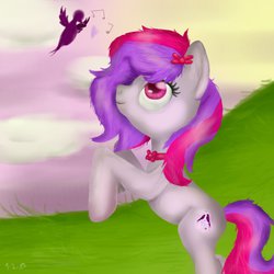 Size: 894x894 | Tagged: safe, oc, oc only, oc:silent song, cute, ponysona, solo