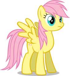 Size: 2437x2658 | Tagged: safe, artist:noxwyll, fluttershy, rainbow dash, pegasus, pony, g4, female, high res, palette swap, recolor, simple background, solo, transparent background, vector