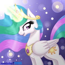 Size: 1000x1000 | Tagged: safe, artist:yummiestseven65, princess celestia, g4, female, solo