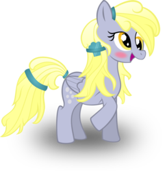 Size: 878x910 | Tagged: safe, artist:battlefieldbrony, derpy hooves, pegasus, pony, g4, alternate hairstyle, female, mare, solo