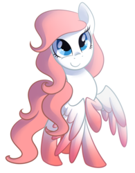 Size: 1368x1758 | Tagged: safe, artist:drawntildawn, oc, oc only, oc:sakura, pegasus, pony, colored wings, gradient wings, solo