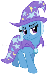 Size: 614x938 | Tagged: safe, artist:kirbtaro05, trixie, pony, unicorn, g4, female, mare, solo