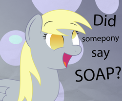Size: 2500x2083 | Tagged: safe, artist:thematrixman, derpy hooves, pegasus, pony, g4, female, high res, mare, soap, solo