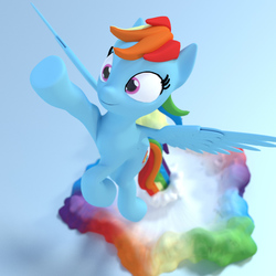 Size: 2000x2000 | Tagged: safe, artist:uncommented, rainbow dash, g4, female, high res, solo