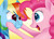 Size: 1050x750 | Tagged: safe, artist:justbrohoof, pinkie pie, rainbow dash, g4, open mouth, puffy cheeks