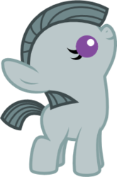 Size: 195x295 | Tagged: safe, artist:reitanna-seishin, marble pie, earth pony, pony, g4, female, foal, solo