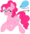 Size: 835x956 | Tagged: safe, artist:darknisfan1995, artist:dubstepbrony4life, pinkie pie, earth pony, pony, g4, female, simple background, solo, transparent background