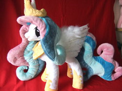 Size: 640x480 | Tagged: safe, artist:masha05, princess celestia, g4, irl, photo, plushie, solo