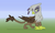 Size: 1280x758 | Tagged: safe, gilda, griffon, g4, minecraft, minecraft pixel art, pixel art