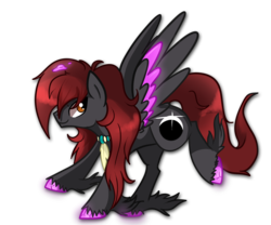 Size: 3000x2500 | Tagged: safe, artist:je-lly, oc, oc only, oc:zanon, pegasus, pony, high res, solo, unshorn fetlocks