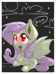 Size: 3975x5299 | Tagged: safe, artist:annakitsun3, fluttershy, g4, absurd resolution, cute, female, flutterbat, shyabates, solo