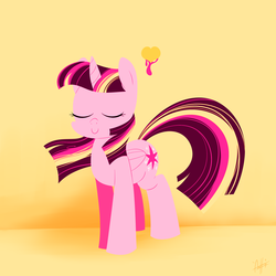 Size: 2000x2000 | Tagged: safe, artist:anon3mau5, artist:sirscribble1, twilight sparkle, alicorn, pony, g4, colorful, heart, high res, twilight sparkle (alicorn), warm