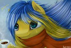 Size: 900x600 | Tagged: safe, artist:1deathpony1, oc, oc only, pony, nation ponies, solo, ukraine