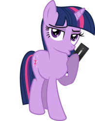 Size: 2000x2546 | Tagged: dead source, safe, artist:chevrolet-evilimpala, artist:flizzick, twilight sparkle, pony, unicorn, g4, cellphone, duckface, female, high res, lumia, lumia 800, mare, nokia, phone, selfie, simple background, solo, transparent background, unicorn twilight, vector