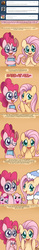 Size: 600x3810 | Tagged: safe, artist:solar-slash, fluttershy, pinkie pie, ask pinkie pie solutions, g4, ask, book, chubbie, comic, cute, glasses, hat, tumblr