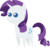 Size: 580x561 | Tagged: safe, artist:jeremydf93, rarity, g4, female, pointy ponies, solo