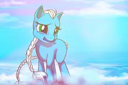 Size: 999x667 | Tagged: safe, artist:eviesketchy, concerned pony, solo