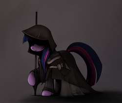 Size: 1280x1080 | Tagged: safe, artist:zoarvek, twilight sparkle, g4, caster, cosplay, fate/stay night, female, solo