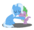 Size: 1024x878 | Tagged: safe, artist:sofilut, spike, trixie, pony, unicorn, g4, female, hug, male, mare, shipping, spikelove, spixie, straight