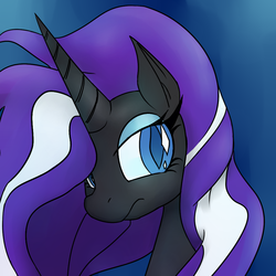 Size: 1024x1024 | Tagged: safe, artist:martinhello, nightmare rarity, g4, female, solo