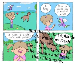 Size: 700x598 | Tagged: safe, rainbow dash, g4, comic, exploitable, grammar, i wish i could talk with ponies, meme