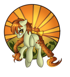 Size: 1024x1138 | Tagged: safe, artist:petrinox, oc, oc only, earth pony, pony, bow, solo