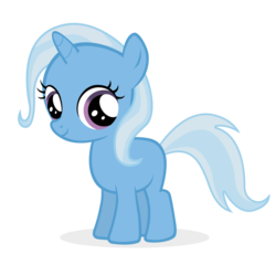 Size: 900x863 | Tagged: safe, artist:blackm3sh, trixie, pony, unicorn, g4, female, filly, mare, solo, younger