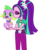 Size: 3018x3992 | Tagged: safe, artist:xebck, aria blaze, spike, dog, equestria girls, g4, my little pony equestria girls: rainbow rocks, age difference, ariabetes, cute, eyes closed, female, high res, interspecies, kissing, male, mind control, ship:ariaspike, simple background, spikabetes, spike the dog, spikelove, straight, transparent background, vector