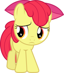 Size: 6000x6828 | Tagged: safe, artist:siaphra, apple bloom, g4, absurd resolution, female, simple background, solo, transparent background, vector