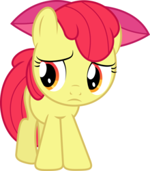 Size: 6000x6828 | Tagged: safe, artist:siaphra, apple bloom, pony, g4, absurd resolution, female, simple background, solo, transparent background, vector