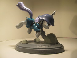 Size: 4608x3456 | Tagged: safe, artist:earthenpony, maud pie, g4, maud pie (episode), irl, photo, pickelhaube, rock, sculpture, solo