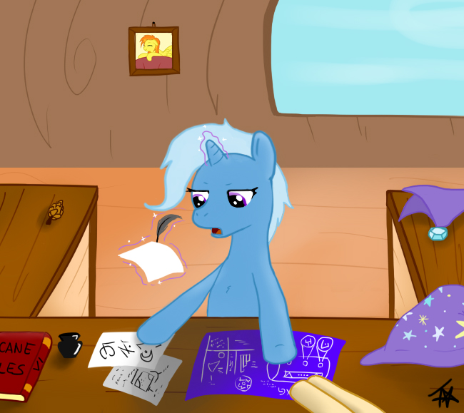 Safe Artist Theparagon Spitfire Trixie Pony Unicorn G