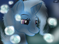 Size: 640x480 | Tagged: safe, artist:fierceflash, trixie, pony, unicorn, g4, female, magic, mare, smiling, solo