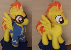 Size: 1064x751 | Tagged: safe, artist:adamar44, spitfire, g4, irl, photo, plushie