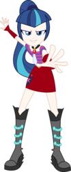 Size: 600x1437 | Tagged: safe, artist:alkonium, artist:caliazian, edit, vector edit, shining armor, sonata dusk, equestria girls, g4, my little pony equestria girls: rainbow rocks, clothes swap, gleaming shield, palette swap, recolor, rule 63, shining sonata, simple background, transparent background, vector, welcome to the show