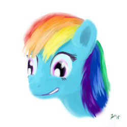 Size: 2250x2250 | Tagged: safe, artist:halflingpony, rainbow dash, pony, g4, female, high res, solo