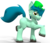 Size: 1473x1279 | Tagged: safe, artist:sherfur, oc, oc only, oc:pouncer, earth pony, pony, 3d, blank flank, male, simple background, solo, stallion, transparent background, unshorn fetlocks