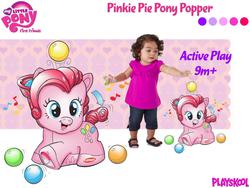 Size: 953x716 | Tagged: safe, pinkie pie, g4, female, irl, photo, pinkie pie party popper, pinkie pie pony popper, playskool, target demographic, toy